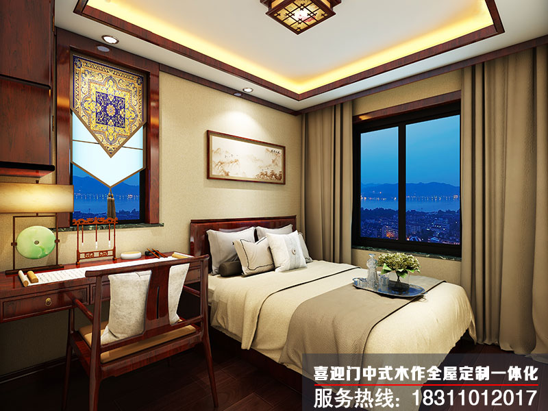 中式次卧室设计图片