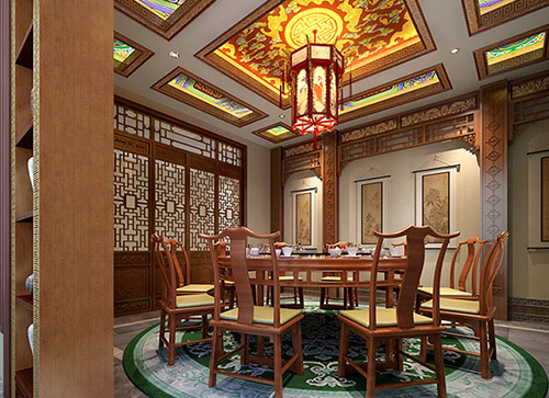 中式古典风格家居装修设计效果图