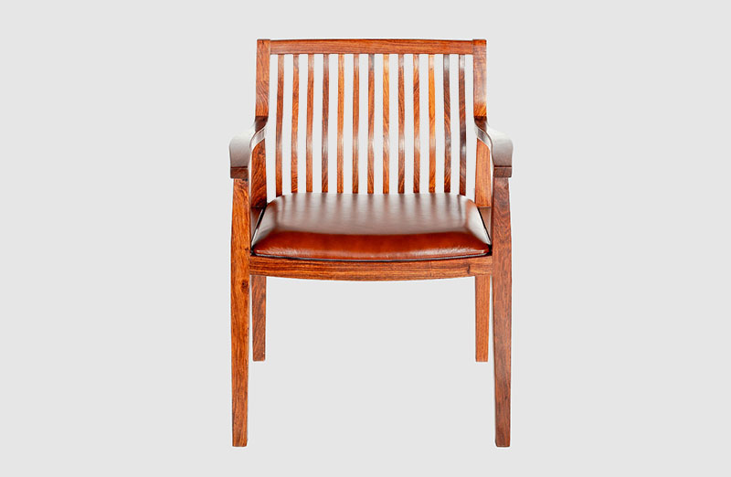 中式实木大方椅家具效果图