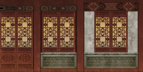 隔扇槛窗的基本构造和饰件
