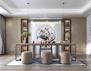 新中式风格茶室如何规划设计