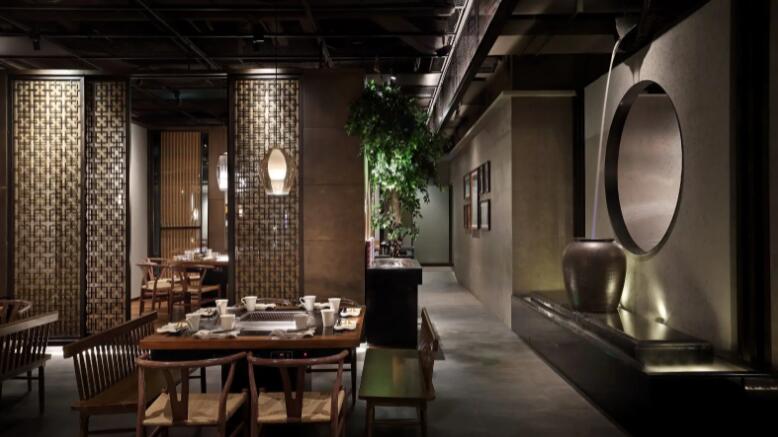 中式餐饮空间设计图片